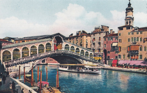 AK Venezia. Ponte di Rialto.