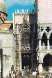 AK Venezia. Palazzo Ducale - Porta della Carta.