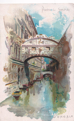 AK Venezia. Ponte dei Sospiri.