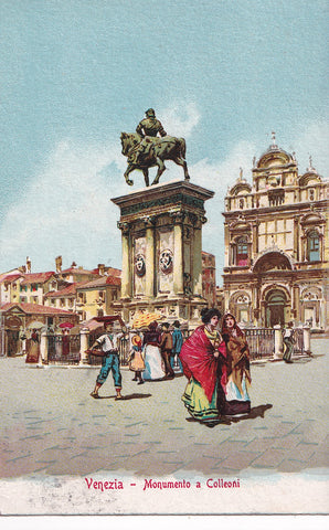 AK Venezia - Monumento A Colleoni.