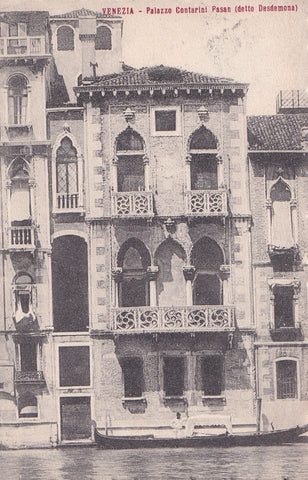 AK Venezia - Palazzo Contarini Pasan (detto Desdemona)