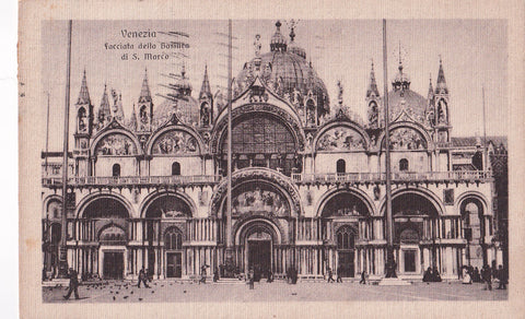 AK Venezia - Facciata della Basilica di S. Marco.