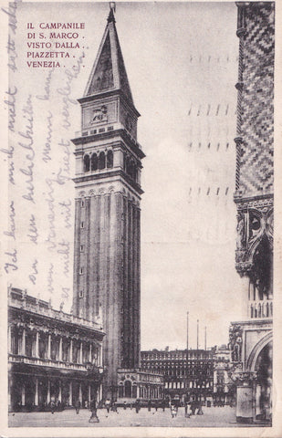 AK Venezia. Il Campanile di S. Marco.