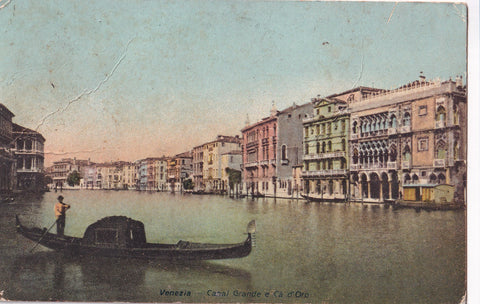 AK Venezia - Canal Grande e Ca d'Oro.