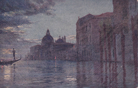 AK Venezia. Canal Grande e Chiesa della Salute.