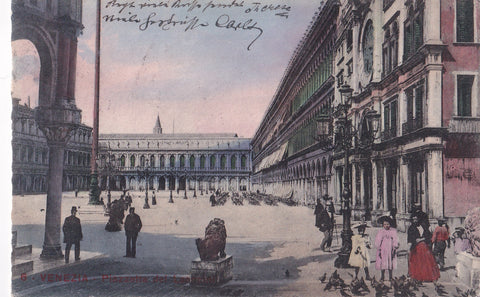 AK Venezia. Piazzetta del Leoncini.