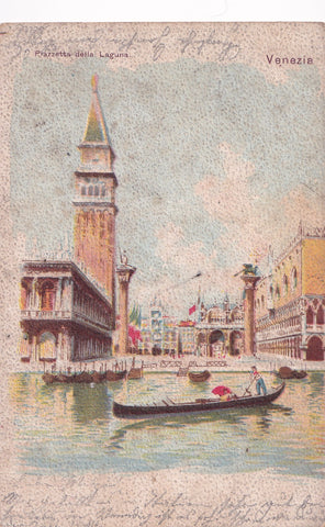 AK Venezia. Piazzetta della Laguna.