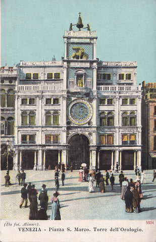 AK Venezia- Piazza S. Marco Torre dell'Orologio.
