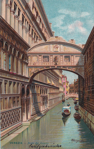 AK Venezia. Ponte dei Sospiri.