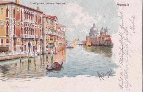 AK Canal grande, palazzo Franchetti.