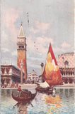 AK Venezia. Piazzetta dalla Laguna.