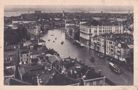 AK Venezia. Panorama del Canal Grande.