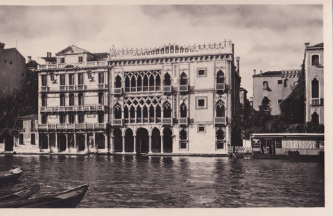 AK Venezia. Palazzo Contarini. Ca' d'Oro.