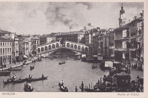 AK Venezia. Ponte di Rialto.