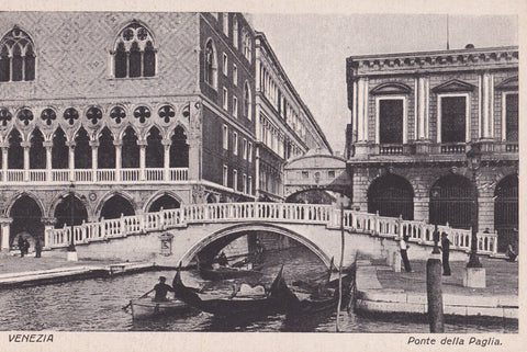 AK Venezia - Ponte della Paglia.
