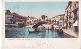 AK Venezia Ponte di Rialto.