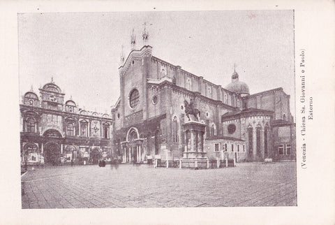 AK Venezia - Chiesa Ss. Giovanni e Paolo. Esterno.