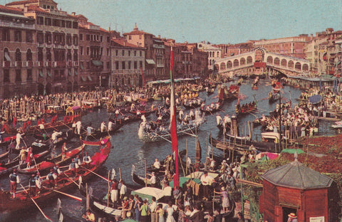 AK Venezia - Canal Grande - Regata Storica.