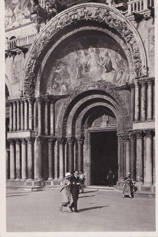 AK Venezia - Chiesa S. Marco - Porta principale.