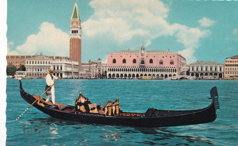 AK Venezia. Panorama e gondola.