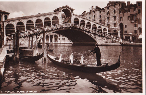 AK Venezia. Ponte di Rialto.