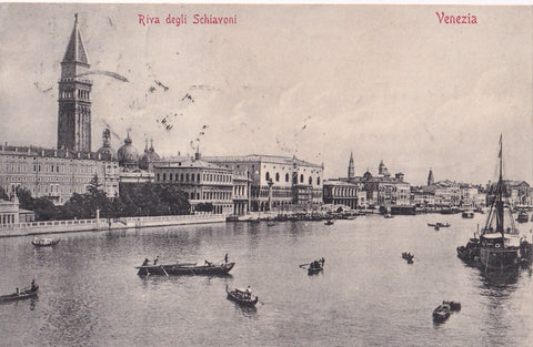 AK Venezia. Riva degli Schiavoni.