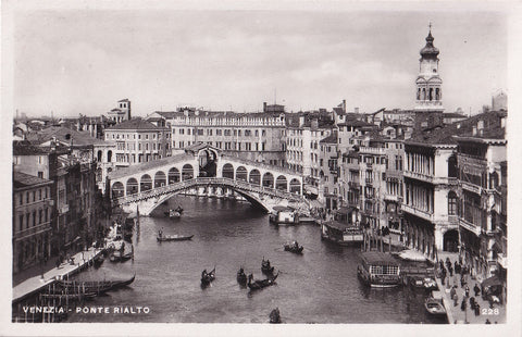 AK Venezia - Ponte Rialto.
