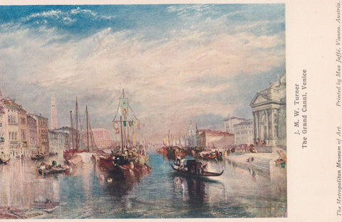 AK J. M. W. Turner. The Grand Canal, Venice.