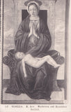 AK Venezia. R. Acc. Madonna col Bambino. Bellini.