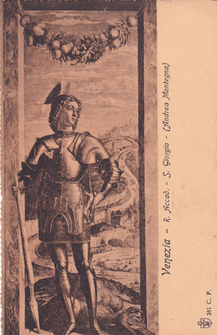AK Venezia -R. Accad. - S. Giorgio (Andrea Mantegna)