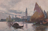 AK Venezia - Panorama del Molo.