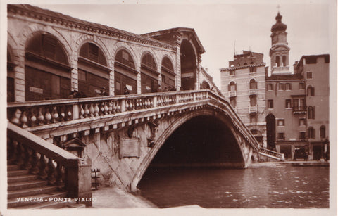 AK Venezia - Ponte Rialto.