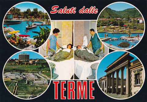 AK Saluti dalle Terme Euganee.