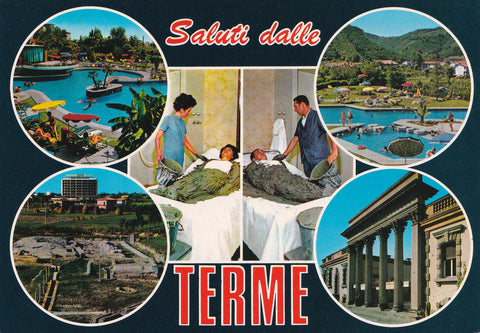 AK Saluti dalle Terme Euganee.