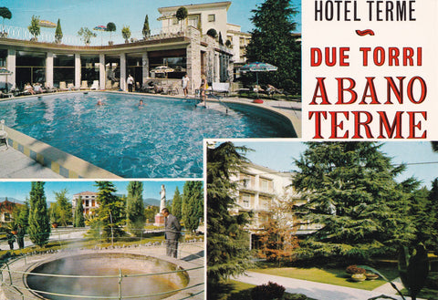 AK Abano Terme. Hotel Terme. Due Torri.