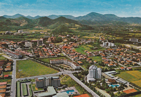 AK Montegrotto Terme. Panorama.