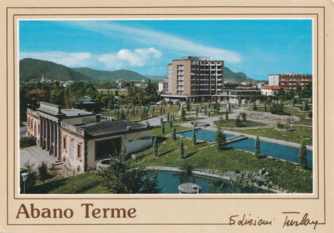 AK Abano Terme. Antiche sorgenti Montirone.