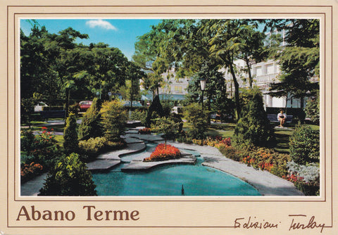 AK Abano Terme. Giardini delle Terme - Giochi d'acqua.