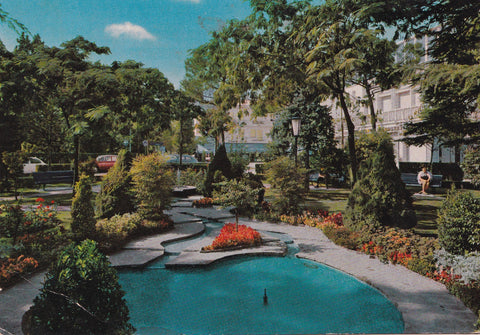 AK Abano Terme. Giardini delle Terme.