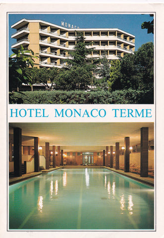 AK Montegrotto Terme. Hotel Monaco Terme.