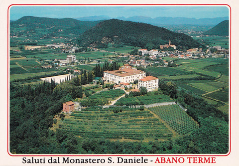 AK Abano Terme. Saluti dal Monastero S. Daniele.