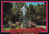 AK Abano Terme. Monumento a Pietro d'Abano e giardini pubblici.