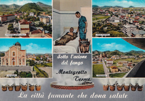 AK Montegrotto Terme. Sotto l'azione del fango.