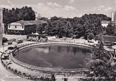 AK Montegrotto Terme. Hotel Terme Neroniane. La Gran Vasca Bollente.
