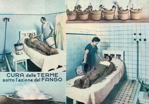 AK Montegrotto Terme. Cura delle Terme sotto l'azione del Fango.