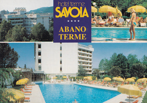 AK Abano Terme. Hotel Terme Savoia.