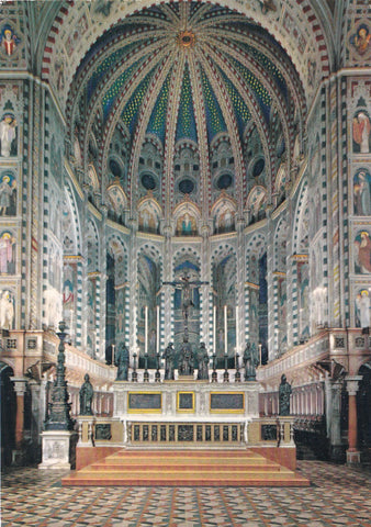 AK Padova. Basilica del Santo - Altare Maggiore ed Abside.