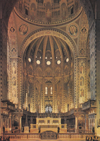 AK Padova - Basilica del Santo. Altare Maggiore e Abside.