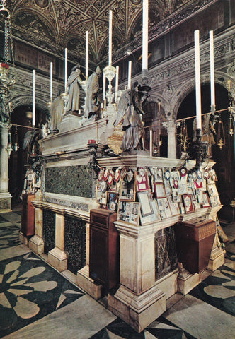 AK Padova. Basilica di S. Antonio. Tomba del Santo.