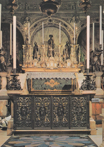 AK Padova Basilica del del Santo Altare del Santo.
